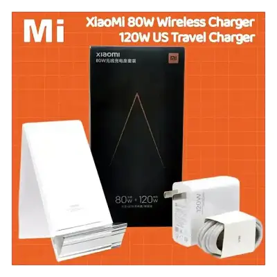 Xiaomi 80W MAX Wireless Charger Stand Set Smart Vertical...